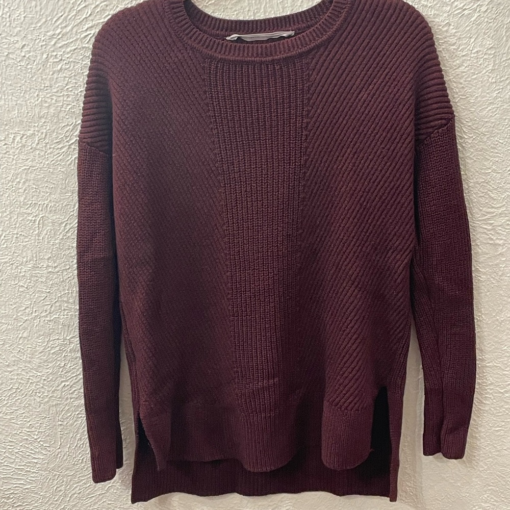 Women's Burgundy Sweater